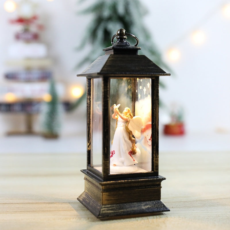 Christmas Simulation LED Flame Small Oil Lamp