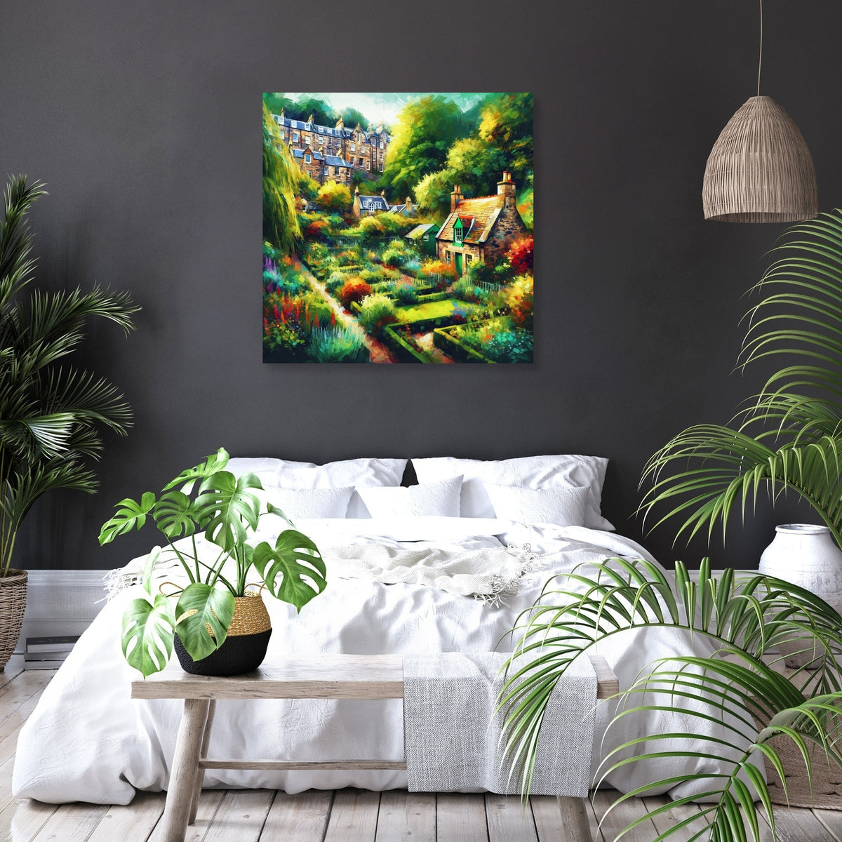 Edinburgh's Garden Oasis Canvas