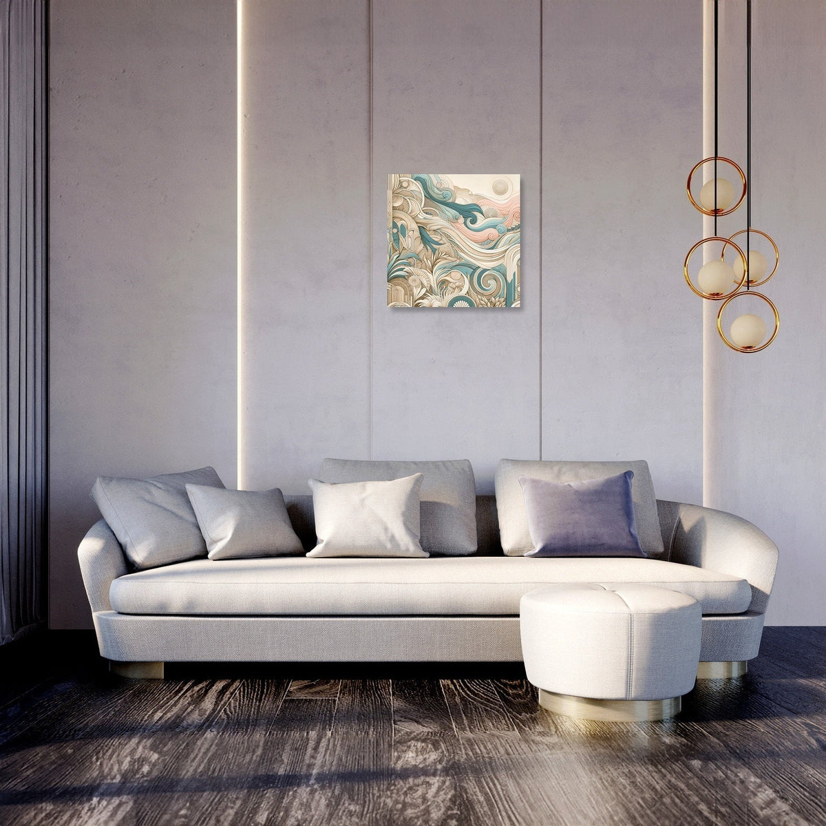 Seascape Whispers Mural Canvas