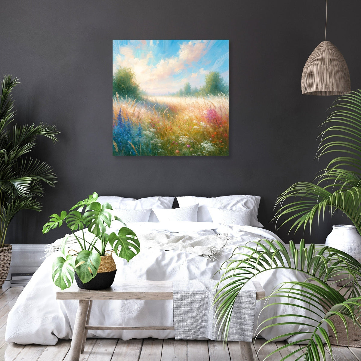 Dreamy Meadow Bliss Canvas