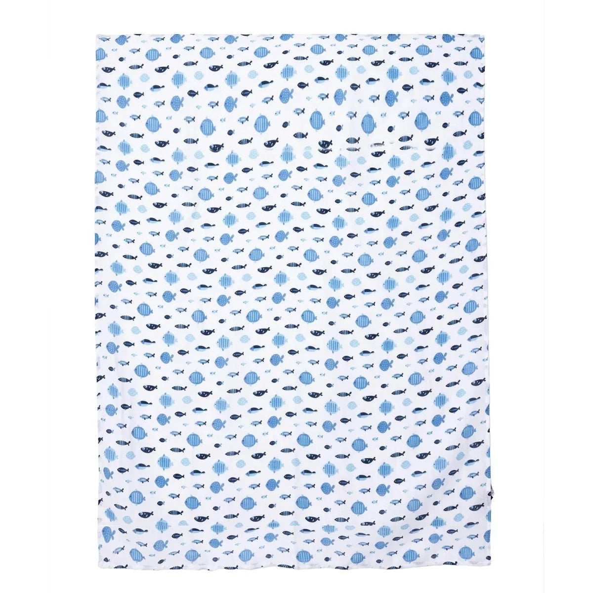 Mollia Muslin Baby Blanket (80 x 100 cm) - Blue