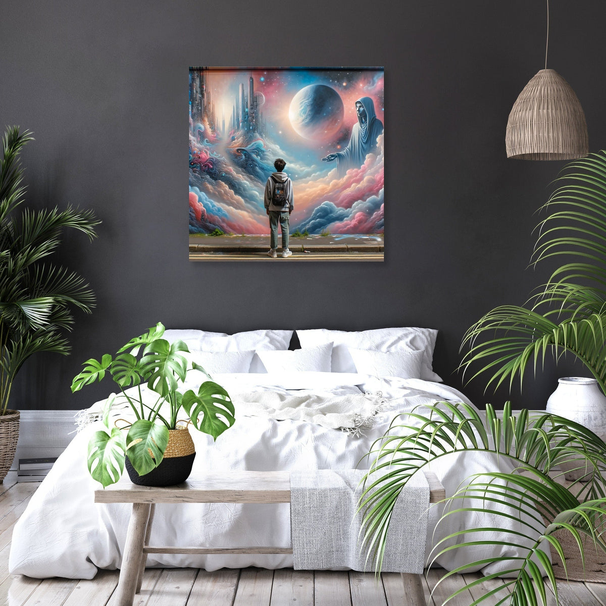 Urban Canvas of Dreams Canvas