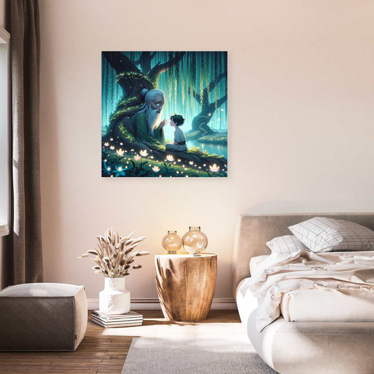 Whispering Willow's Secret Canvas
