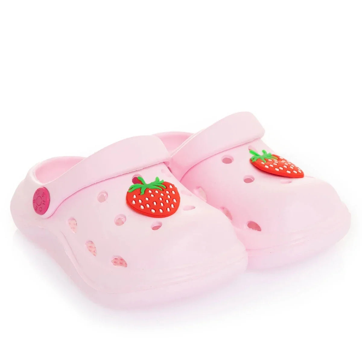 HelloBaby Strawberry Detail Baby Pool Slides - Pink