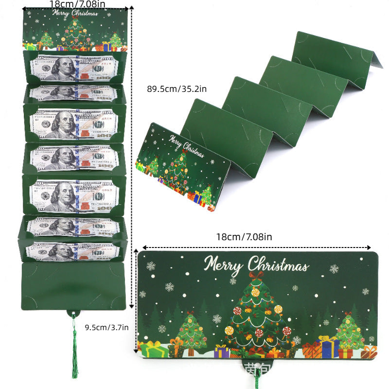 Santa Claus USD 10 Card Red Envelope