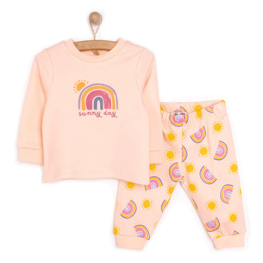 HelloBaby Baby Girl Pyjamas Set - Pink