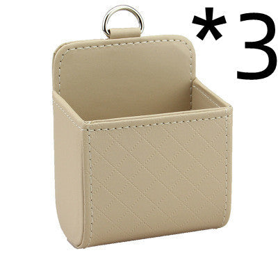 Car Storage And Storage Hanging Bag, Air Outlet Storage Bucket