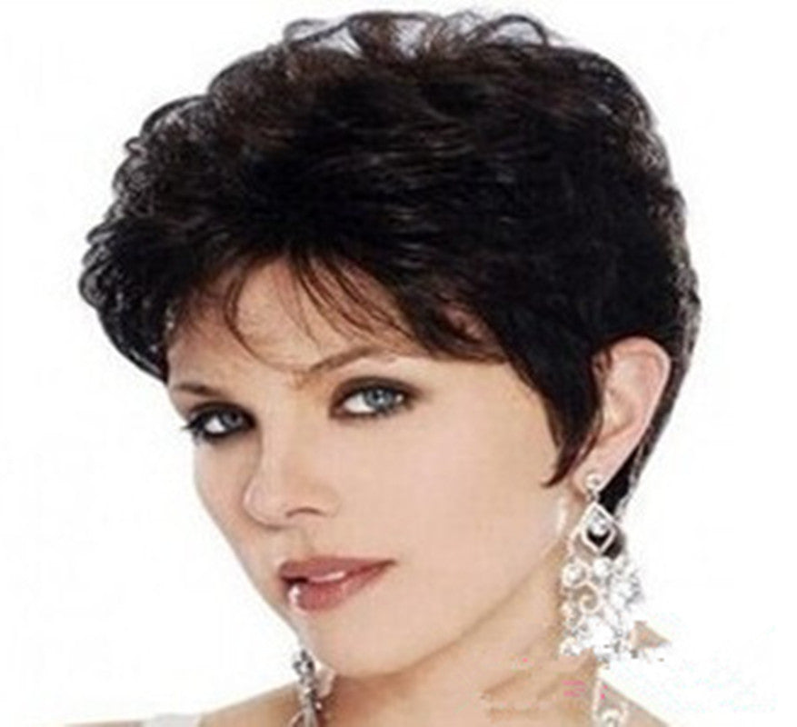 Short Hair Wig - Heat-Resistant Fibre