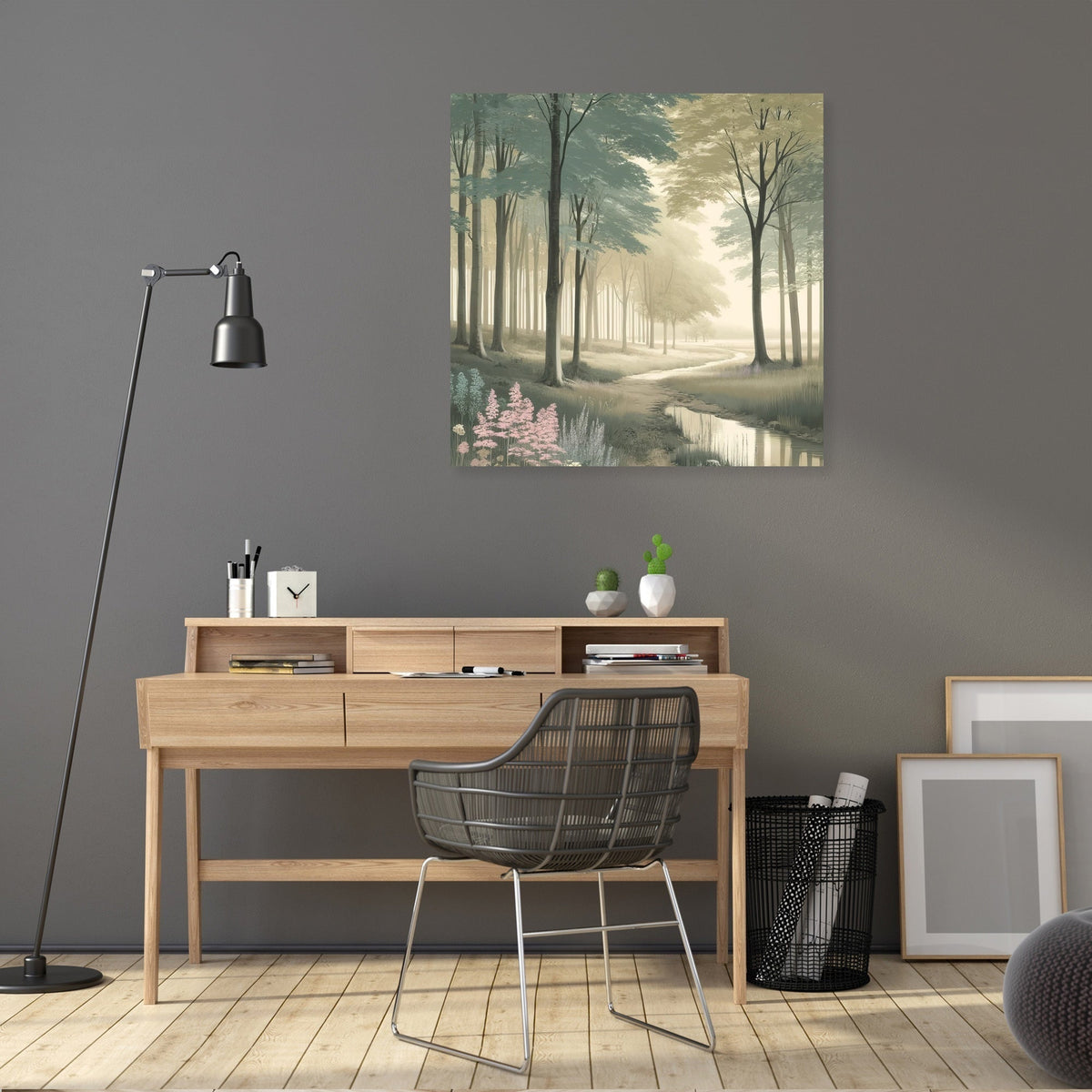 Peaceful Forest Canvas