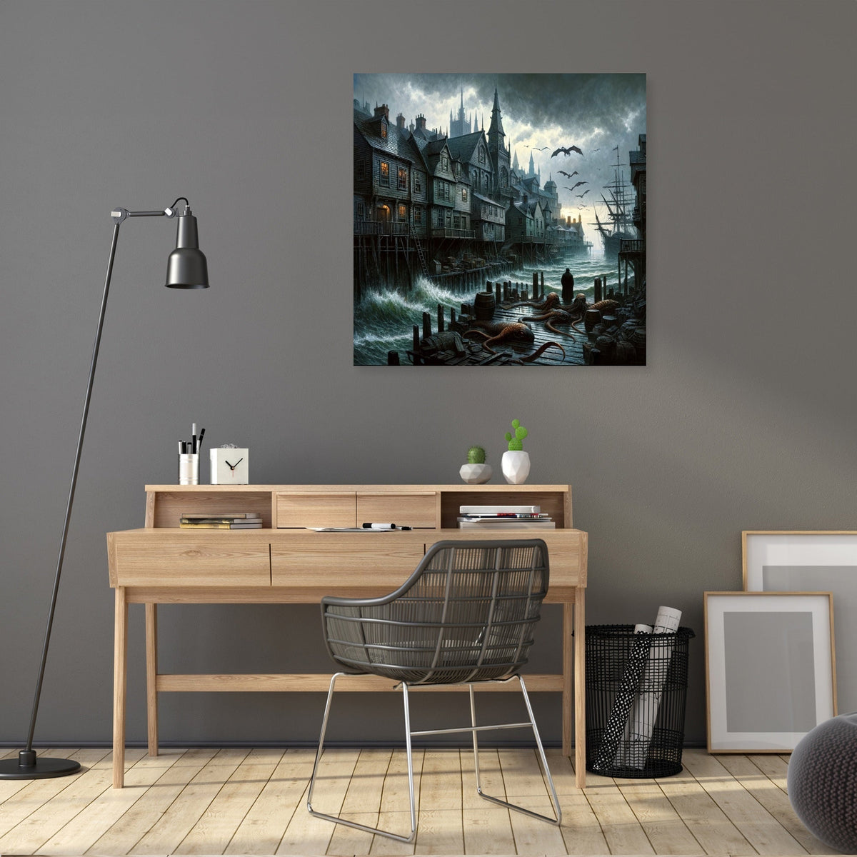 The Shadow Over Innsmouth Canvas