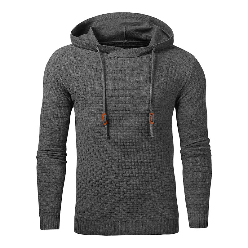 Men's Hoodie Sweatshirt - 65% Cotton 35% Polyester Pullover