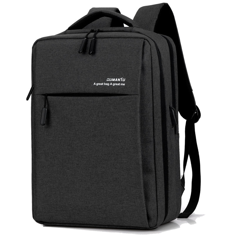 Waterproof Shockproof Laptop Backpack - Rechargeable Travel and Work Bag