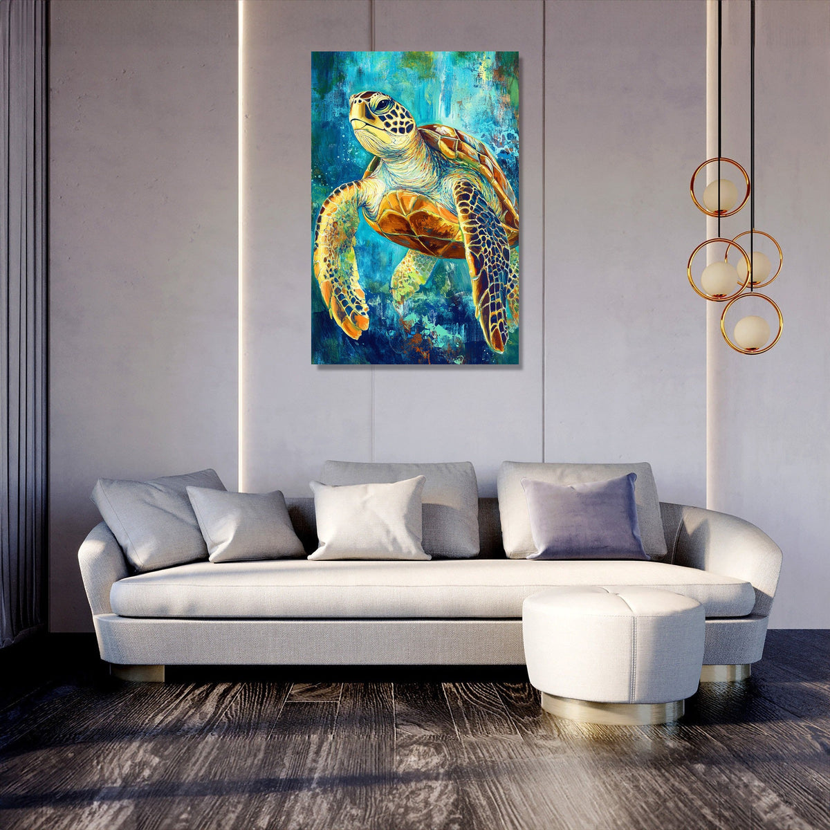 Turtle's Retreat Canvas