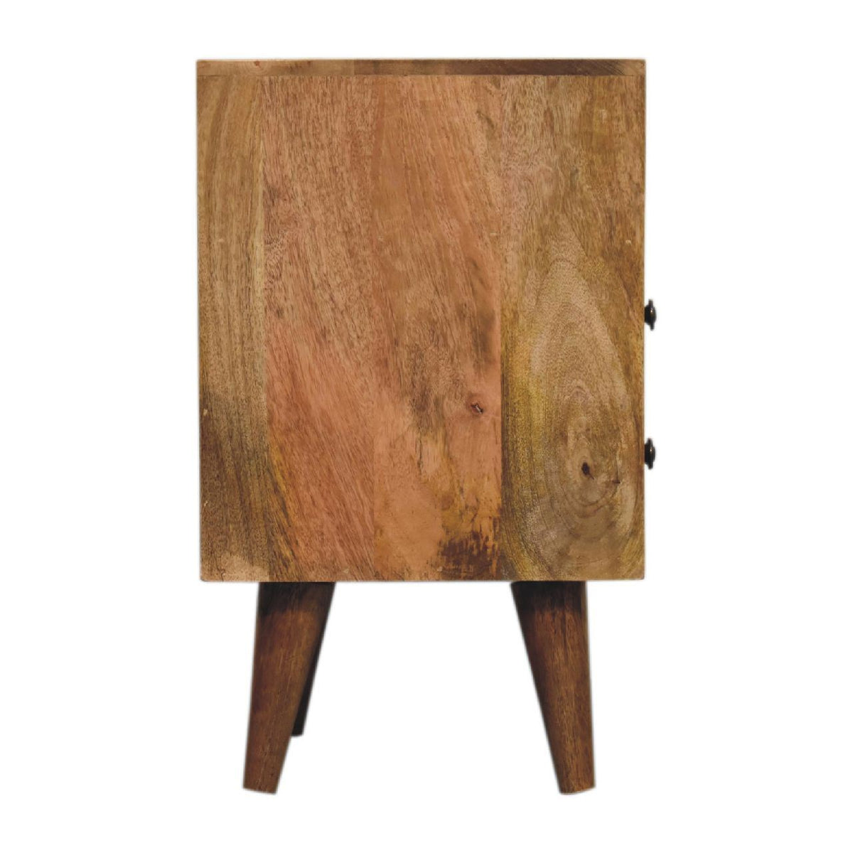 Artisan Mini Classic Oak-ish Bedside Table with Open Slot