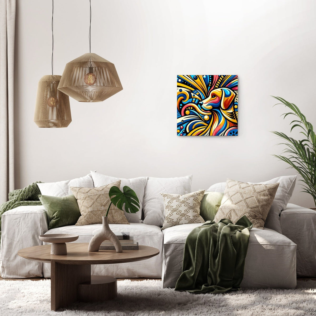 Canine Colors Pop Artistry Canvas