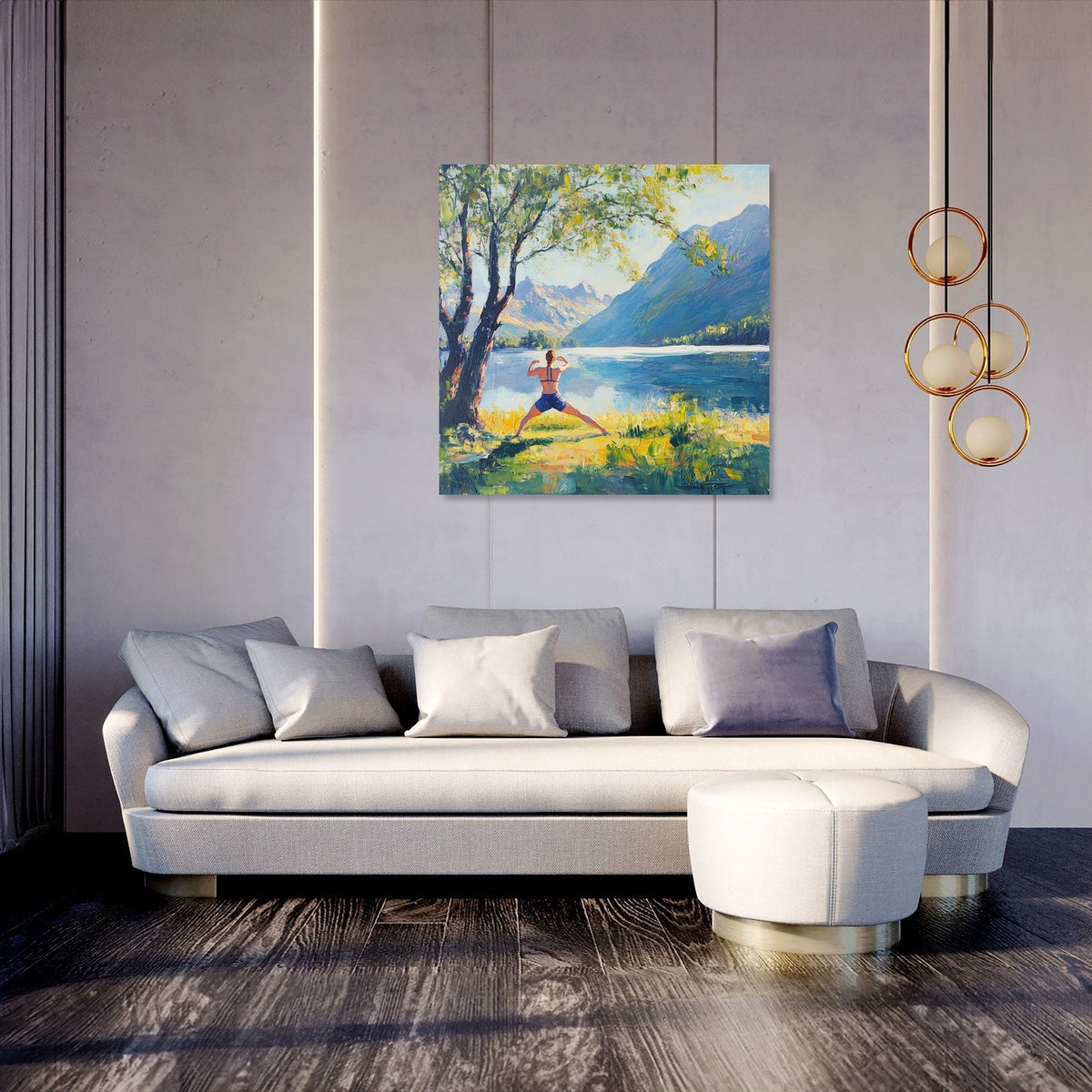 Sunrise Fitness Canvas