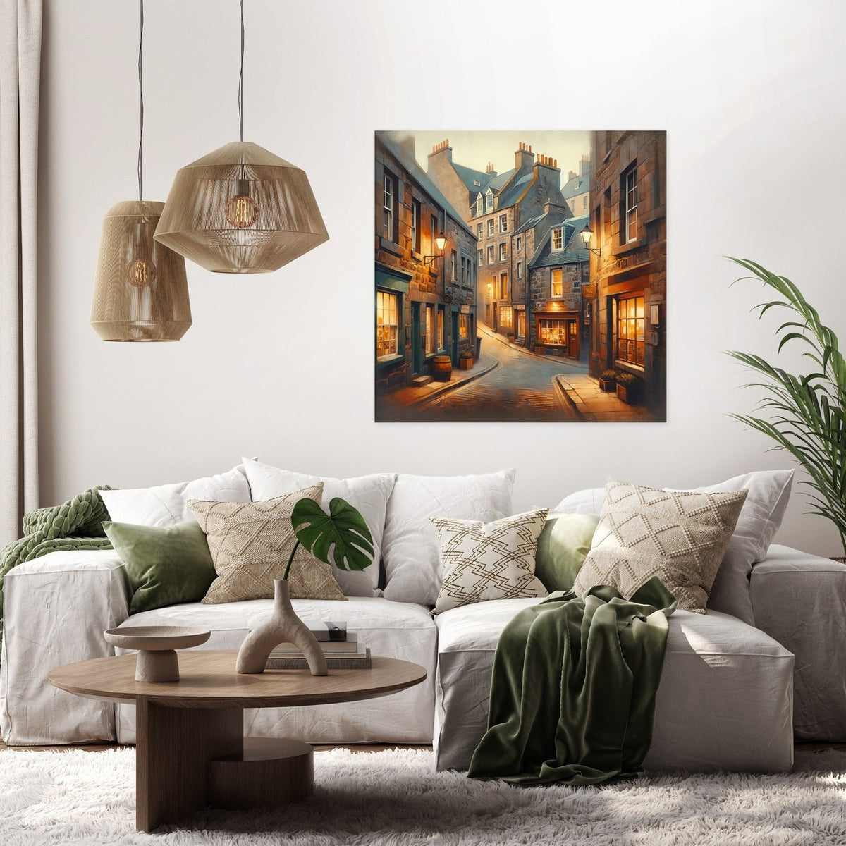 Old Town Aberdeen Essence Canvas