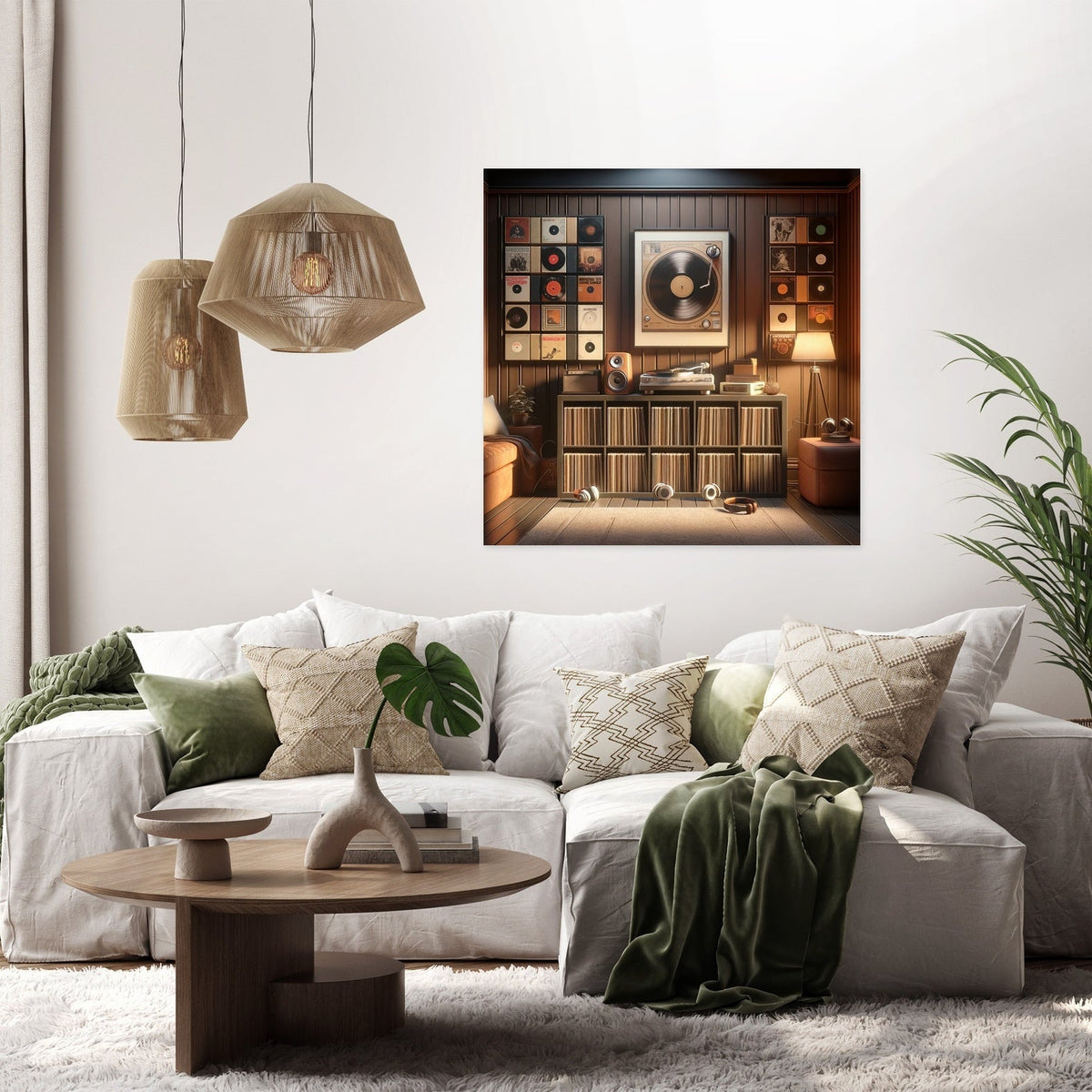 Vinyl Nostalgia Canvas