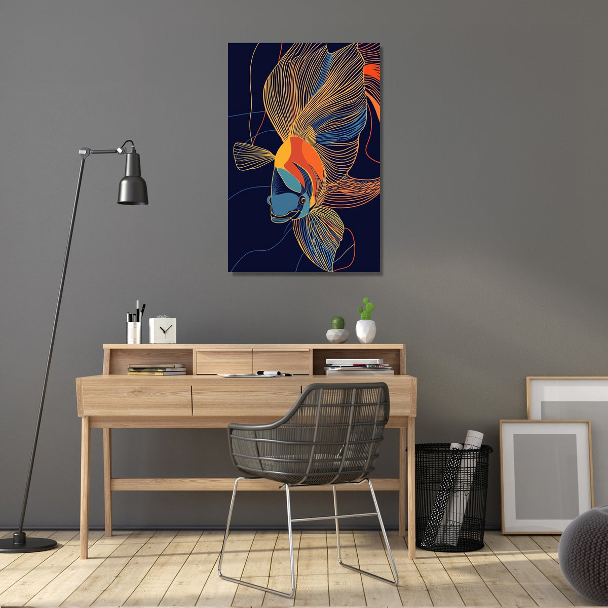 Tropical Fish Symphony Canvas