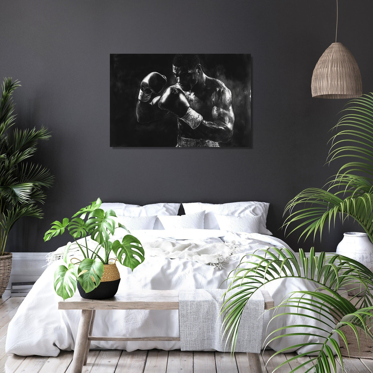 Fists of Determination Canvas