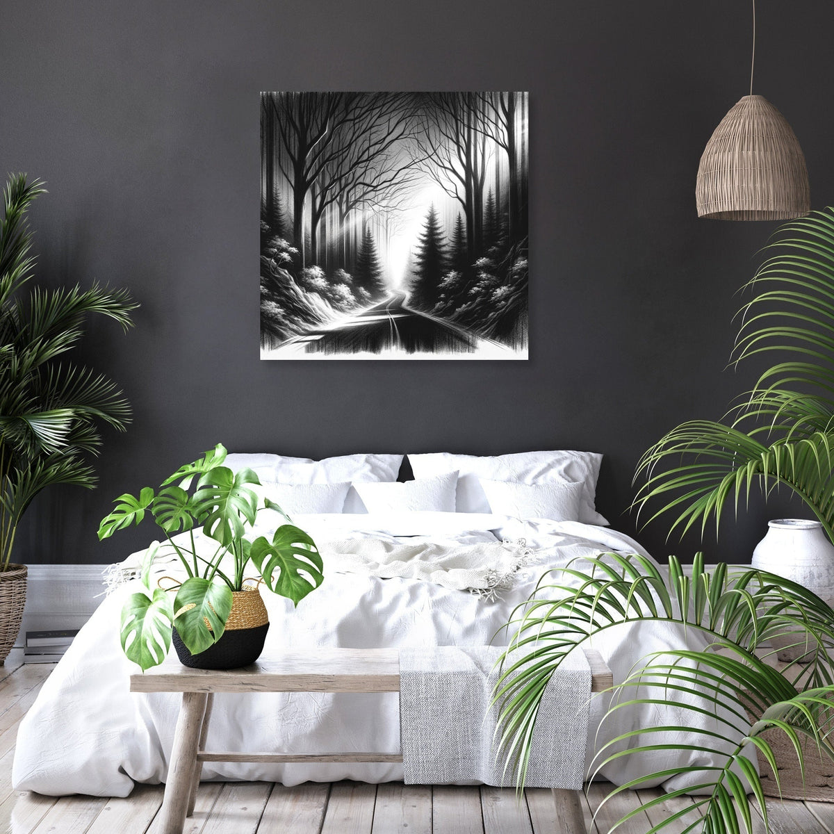 Forest Shadows Canvas