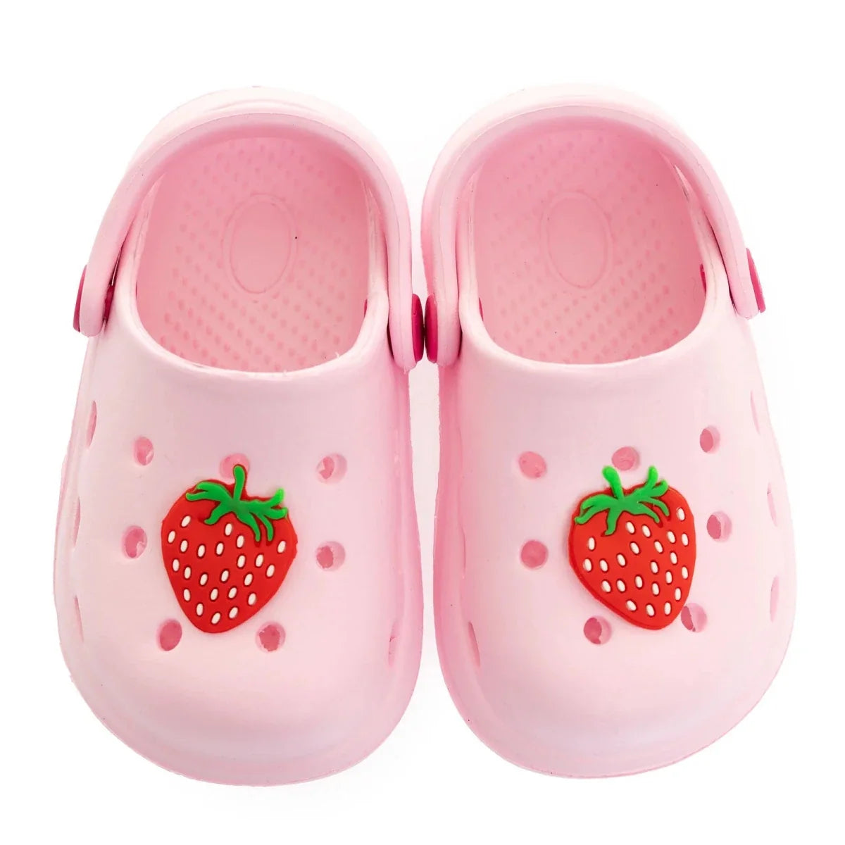 HelloBaby Strawberry Detail Baby Pool Slides - Pink