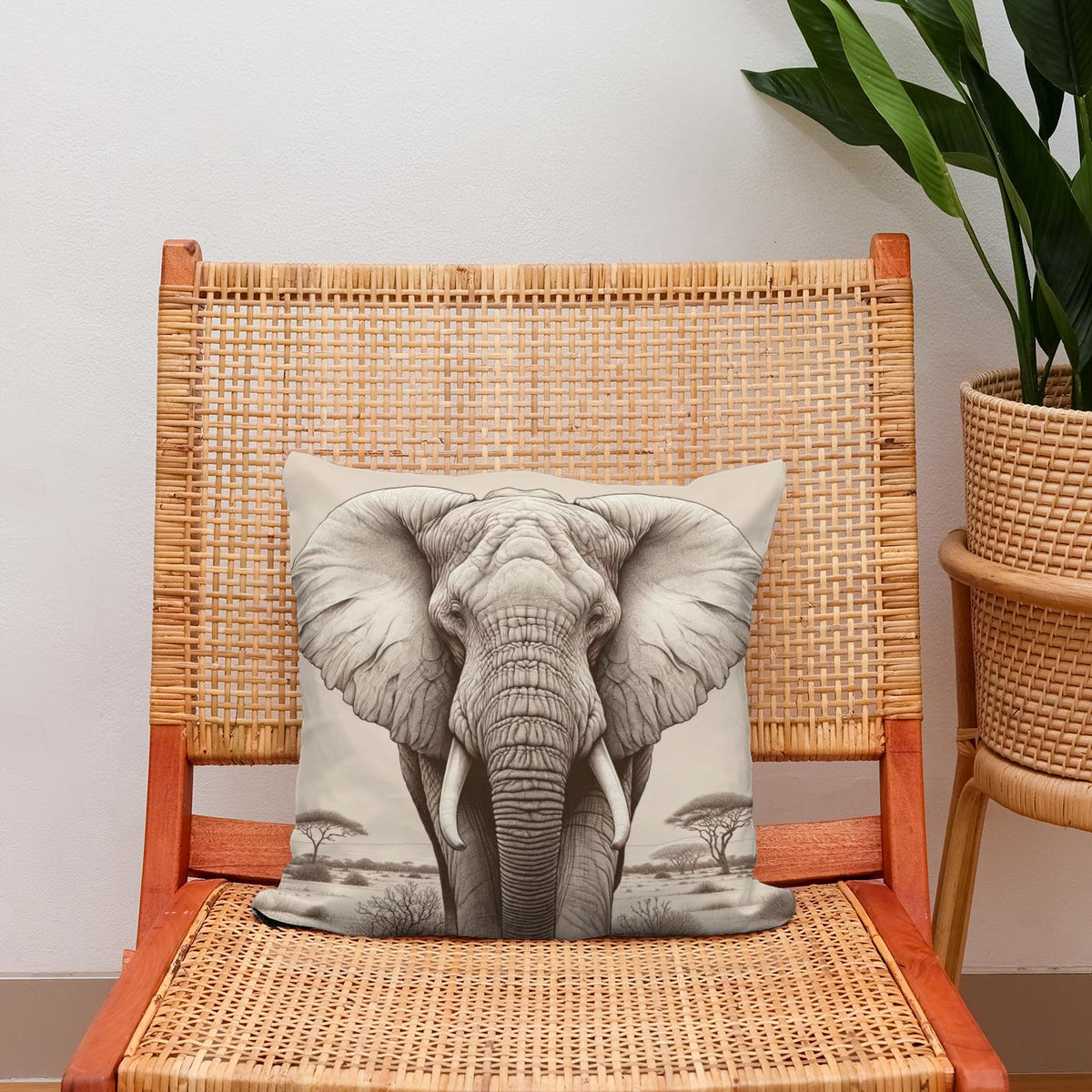 Savannah Sovereign Portrait Cotton Cushion