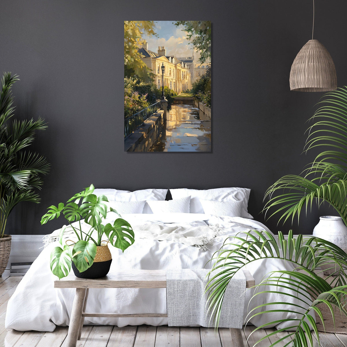 Georgian Bathlight Canvas