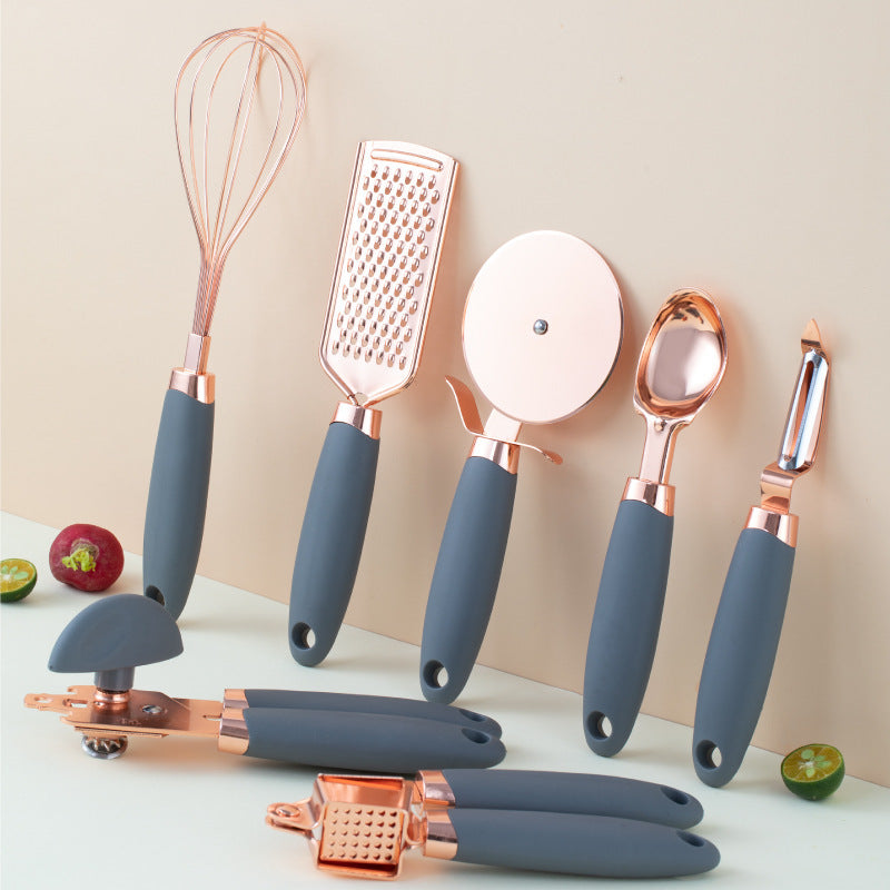 Kitchen Peeler Set - Copper-Plated Household Peeler Gadgets