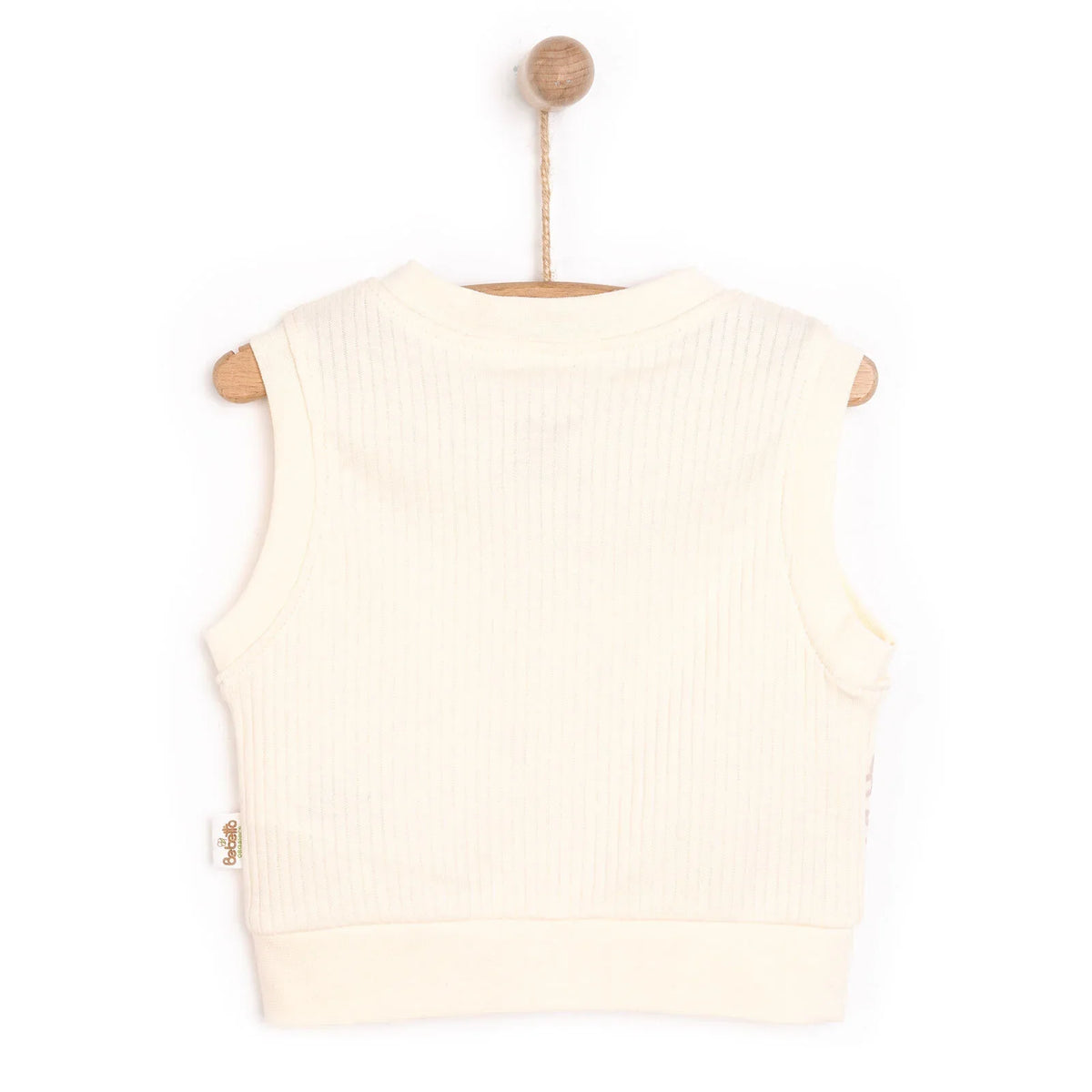Bebetto Interlock Baby Gilet (3 Months to 12 Months)