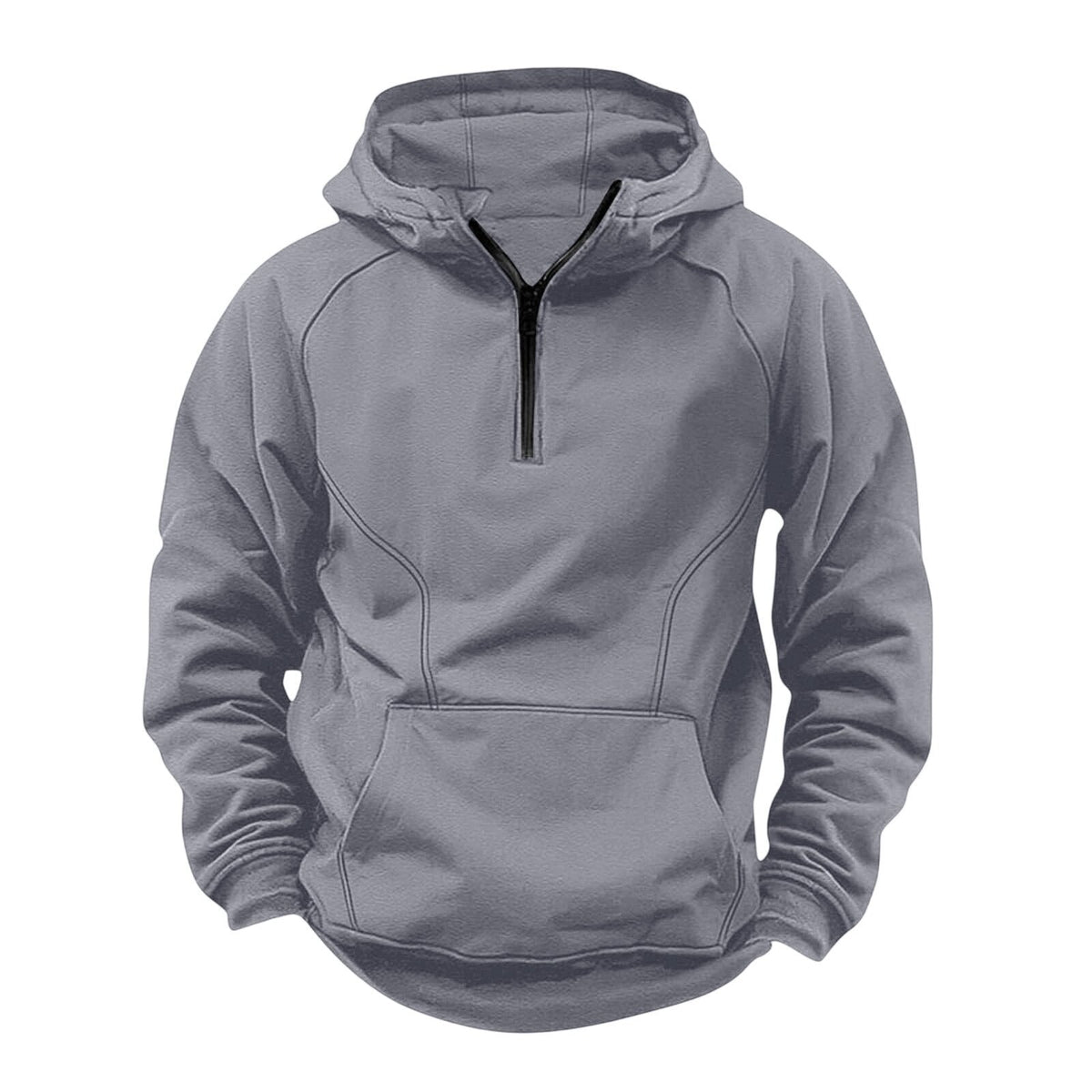 Hooded Retro Solid Color Distressed Sweater Long Sleeve Coat
