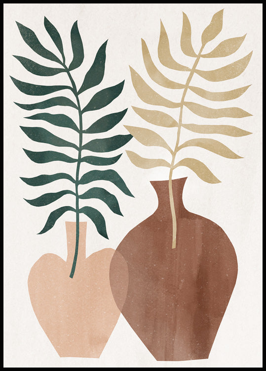 Plant Vases Poster
