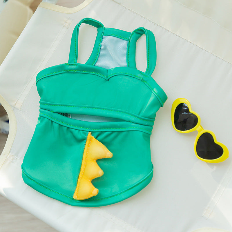 Dog Cute Bee Shape Swimsuit Suspenders Bifeet