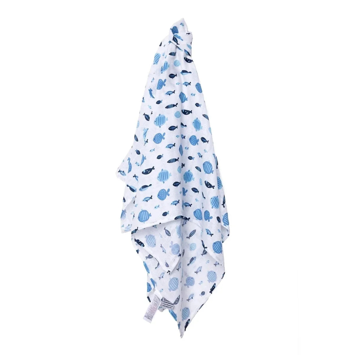 Mollia Muslin Baby Blanket (80 x 100 cm) - Blue