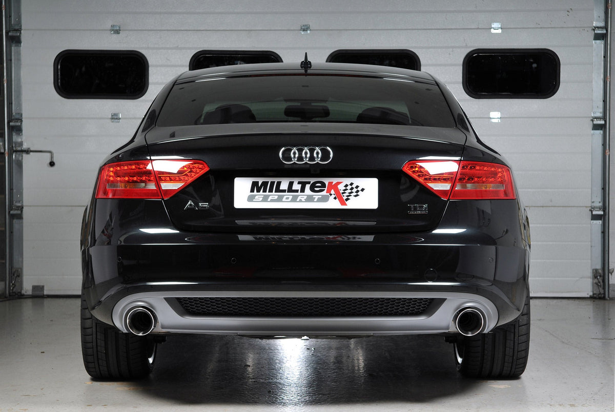 Milltek Sport - Cat Back Exhaust (Multiple Options) Audi A5 B8 (8T) 3.0TSi Multitronic / S Tronic