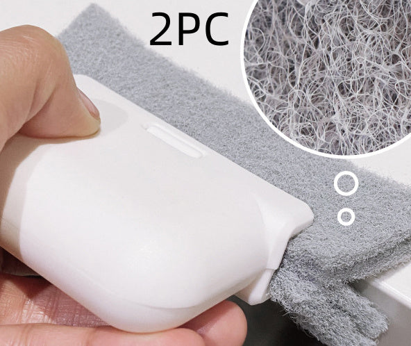 Creative Groove Cleaning Brush Quickly Clean All Corners And Gaps Detachable Door Window Track Cleaning Brushes