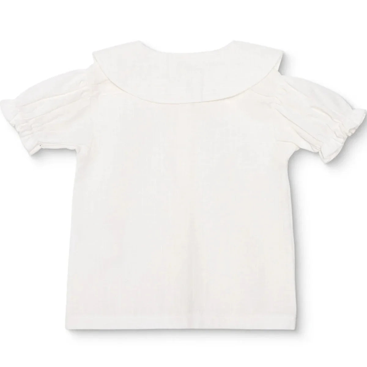 HelloBaby Short Sleeve Baby Shirt (6-9 Months to 4-5 Years) - Ecru