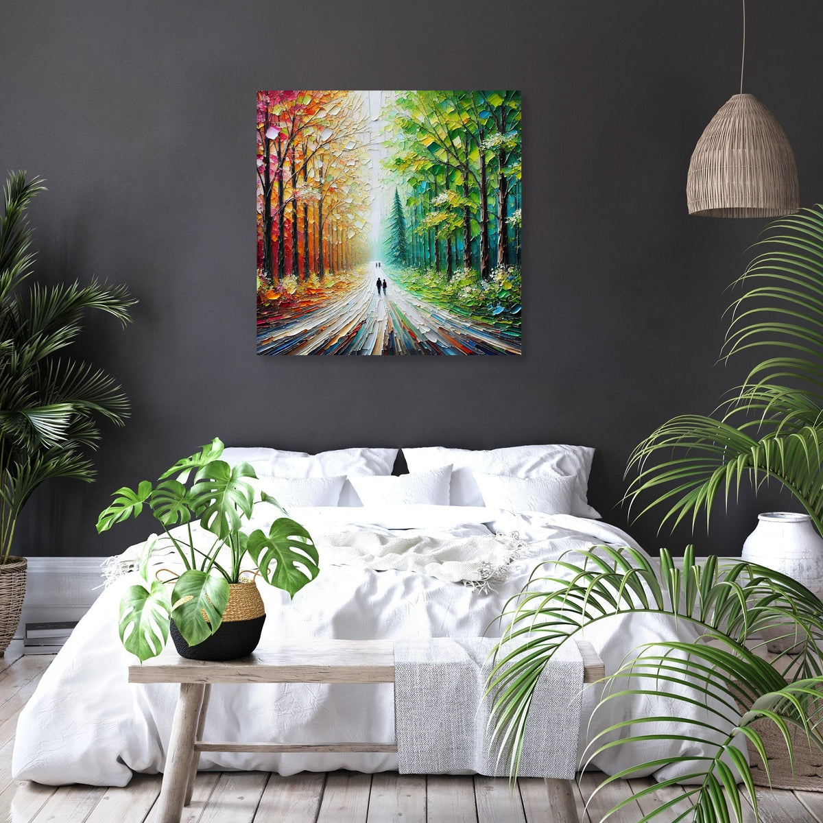 Seasons Pathway Canvas