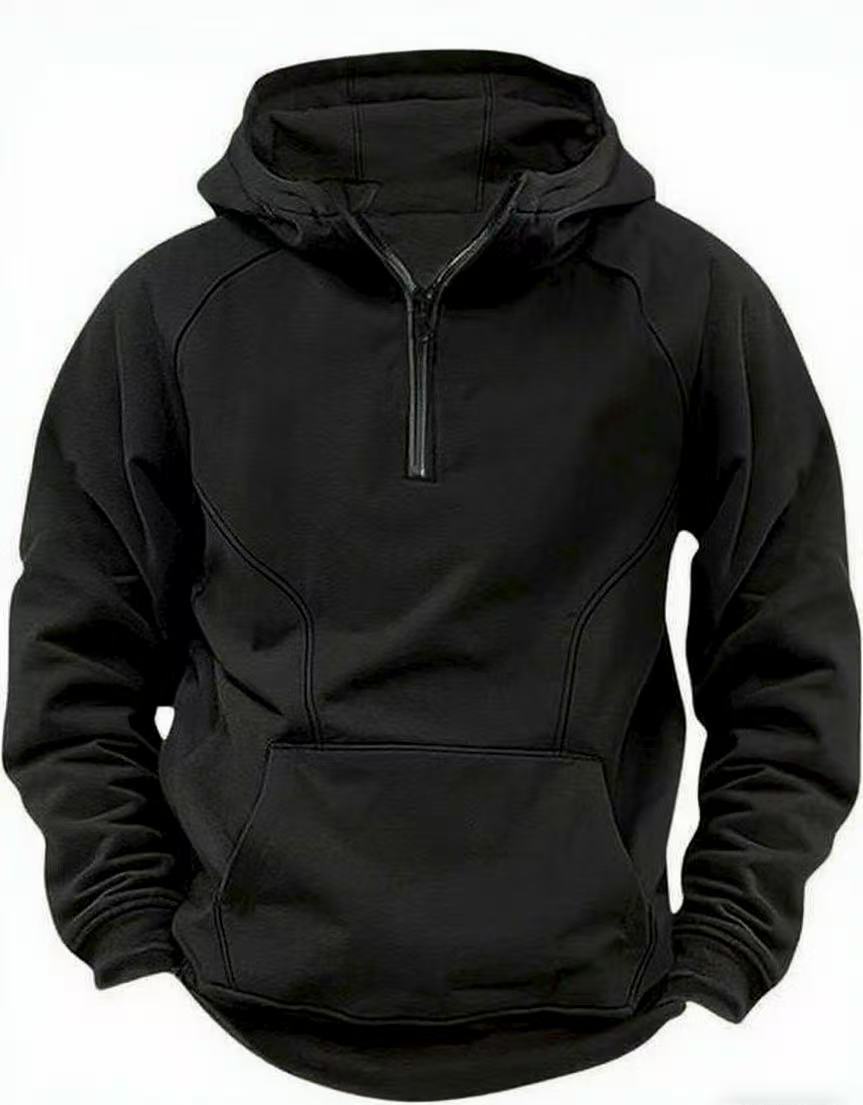 Hooded Retro Solid Color Distressed Sweater Long Sleeve Coat