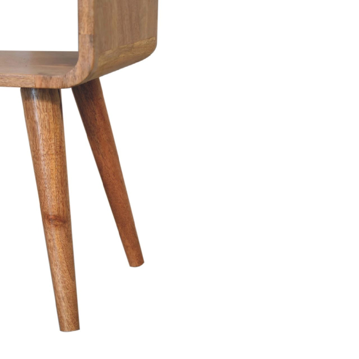 Artisan Mini Curved Open Bedside Table