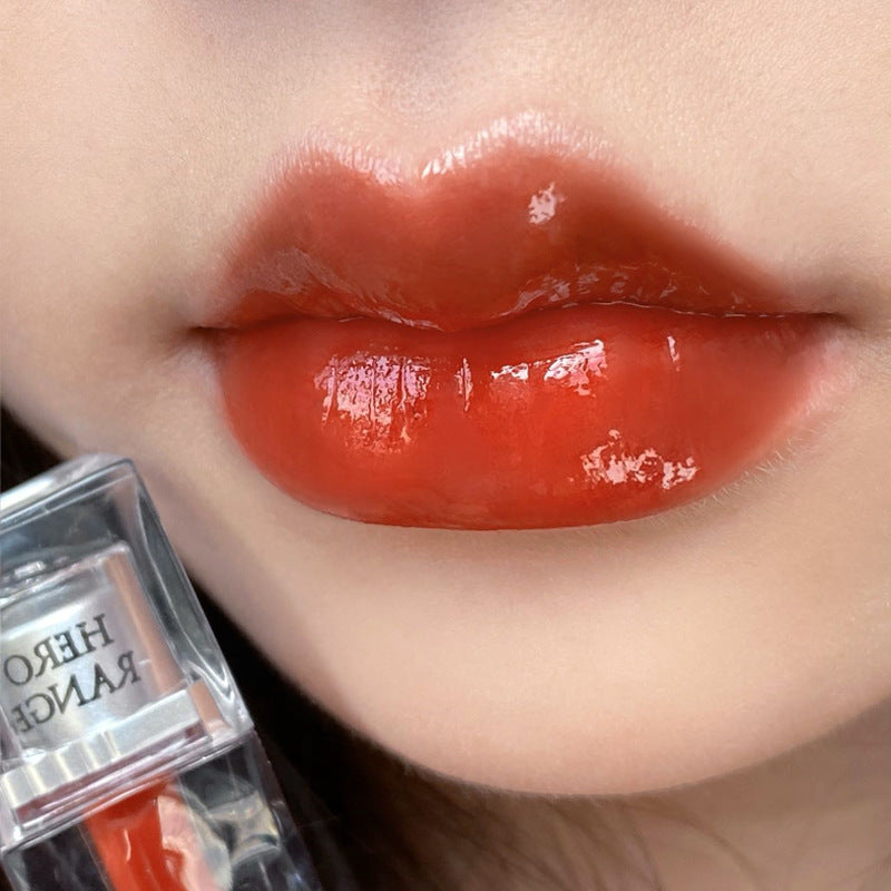 Moisturizing Transparent Long Lasting Color Rendering No Stain On Cup Film-forming Glass Lip Gloss
