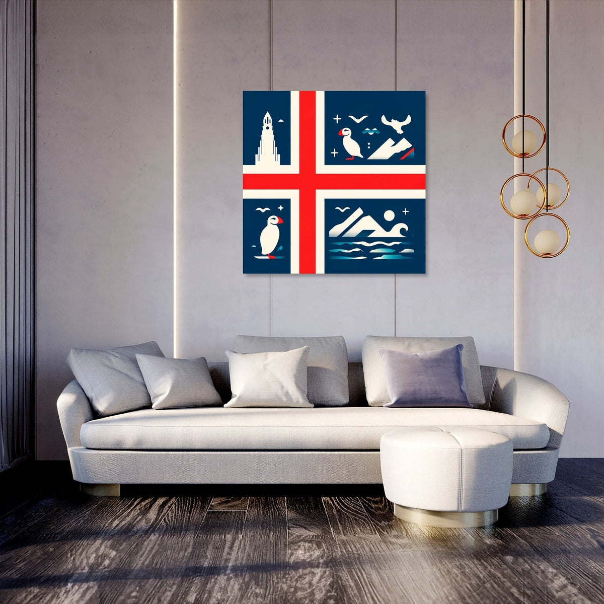 Iceland Essence Canvas