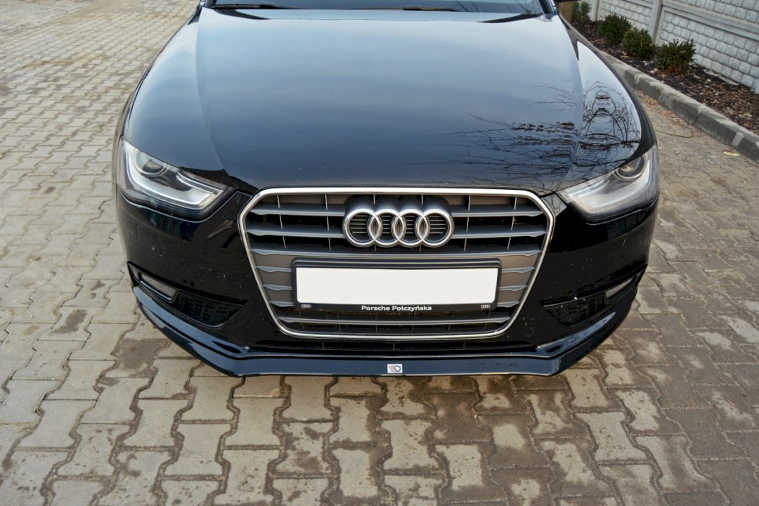 Maxton Design - Aftermarket  FRONT SPLITTER V.2 AUDI A4 B8 (FACELIFT)