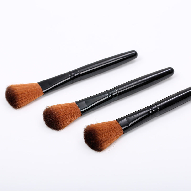 Factory wholesale single makeup brush fiber bristles makeup evenly scattered makeup brush makeup foundation brush beauty tools