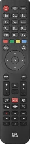 One For All URC1918 Replacement Telefunken TV Remote Control