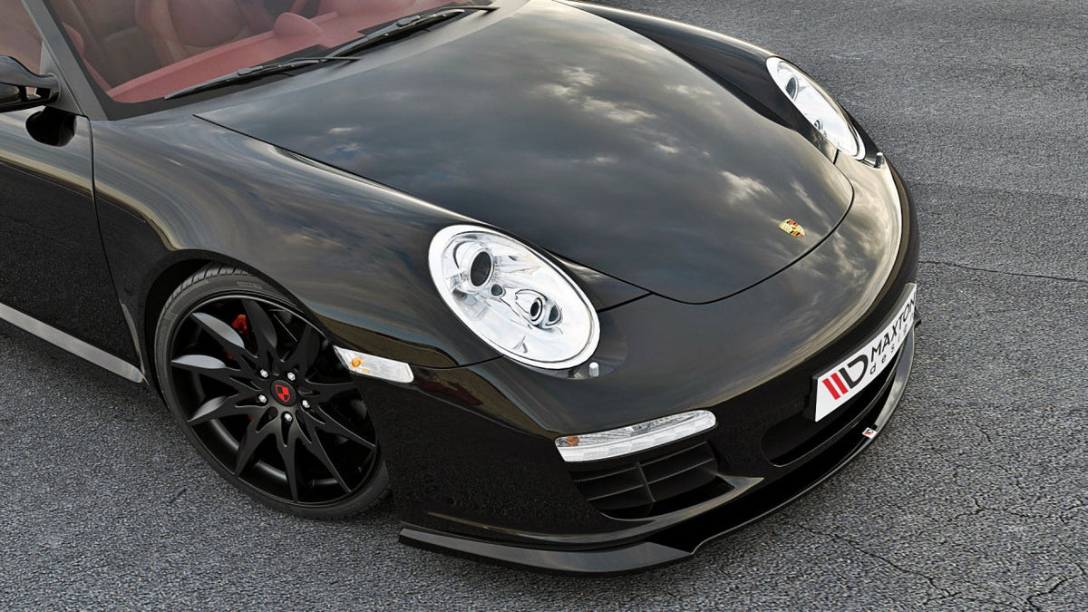 Maxton Design - Aftermarket  FRONT SPLITTER PORSCHE 911 CARRERA 997.2 FACELIFT (2009-11)