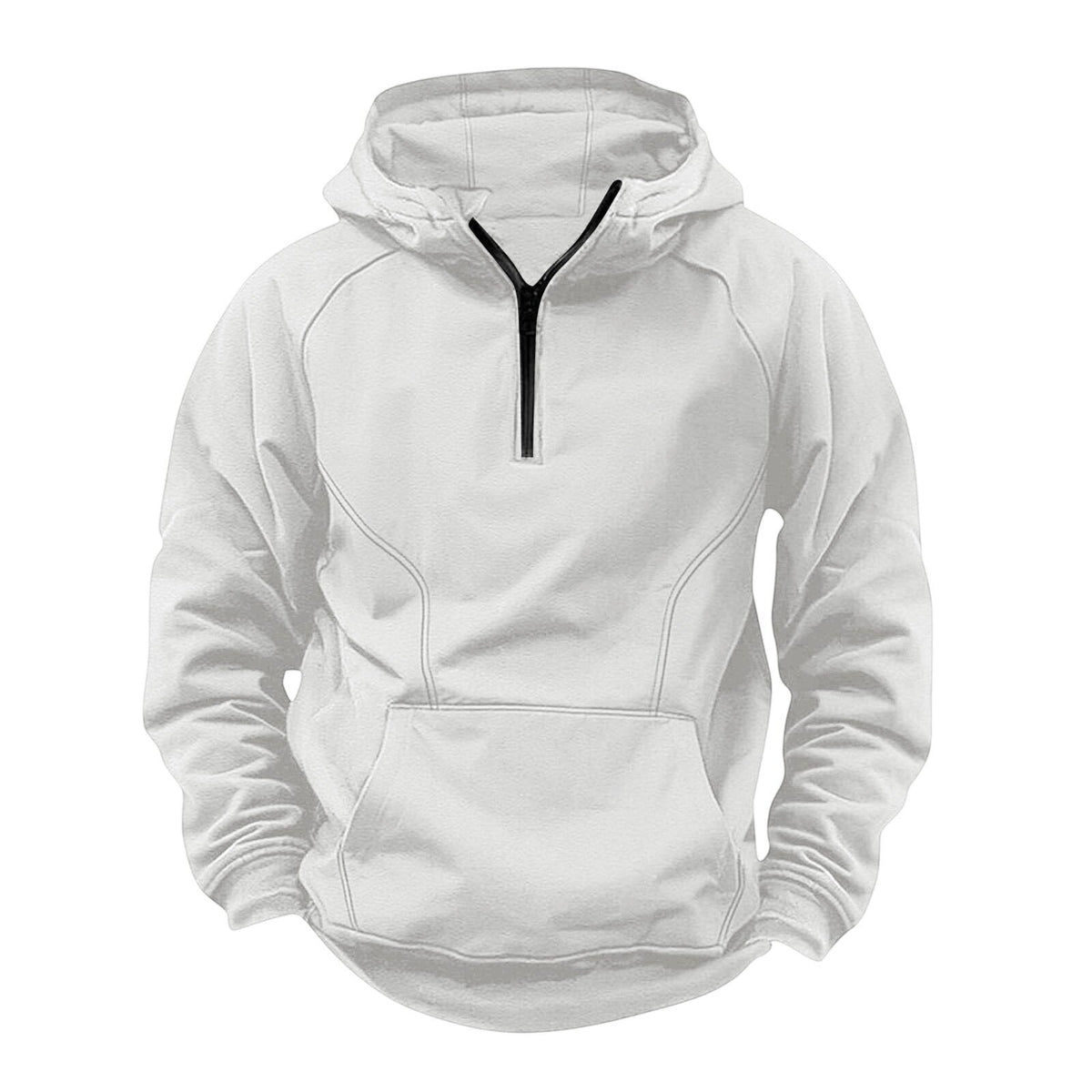 Hooded Retro Solid Color Distressed Sweater Long Sleeve Coat