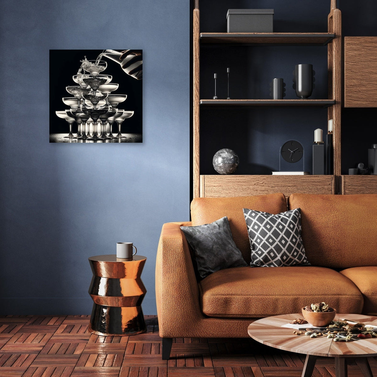Elegance in Overflow Canvas