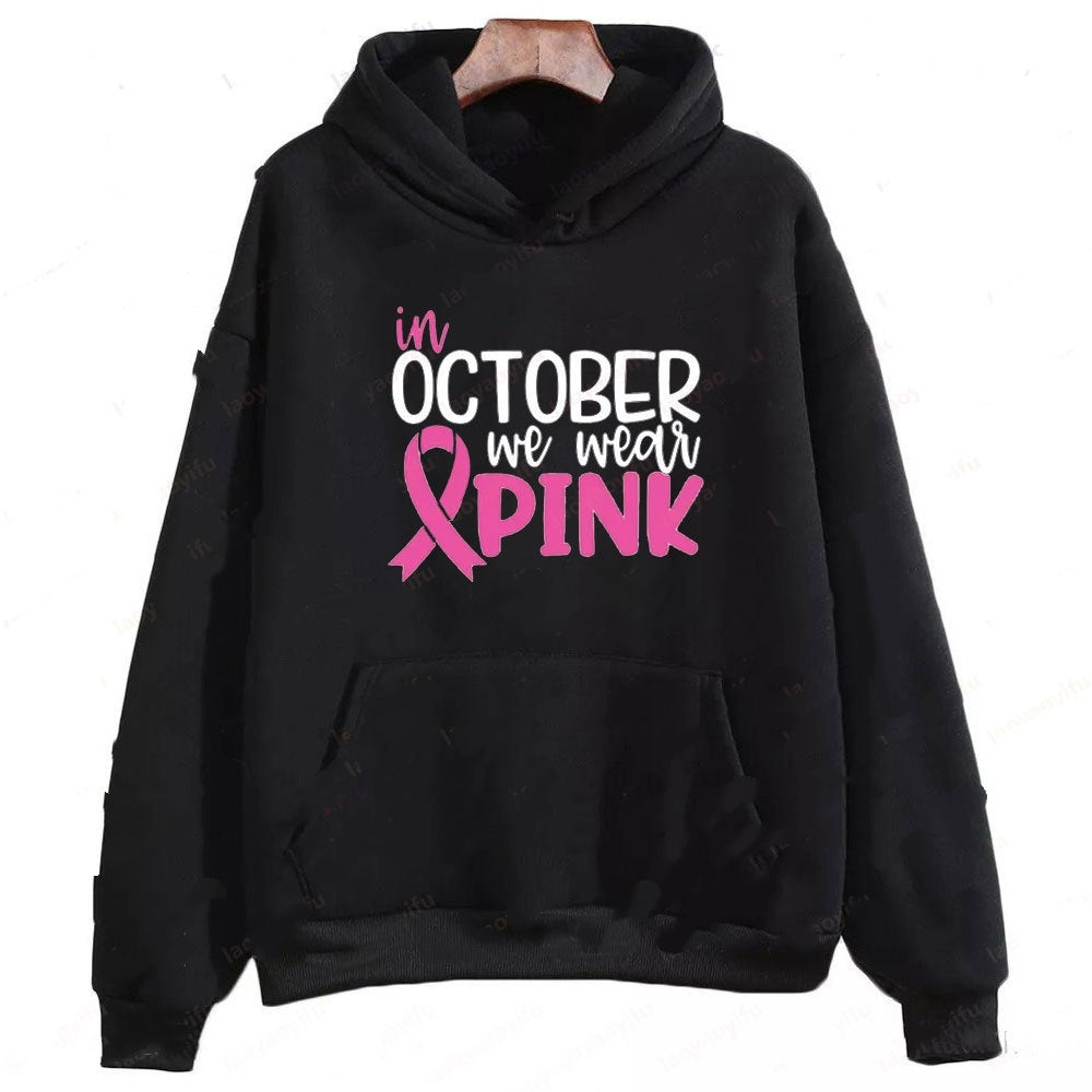 In October We Wear Sweatshirt I'm A Survivor Clothing