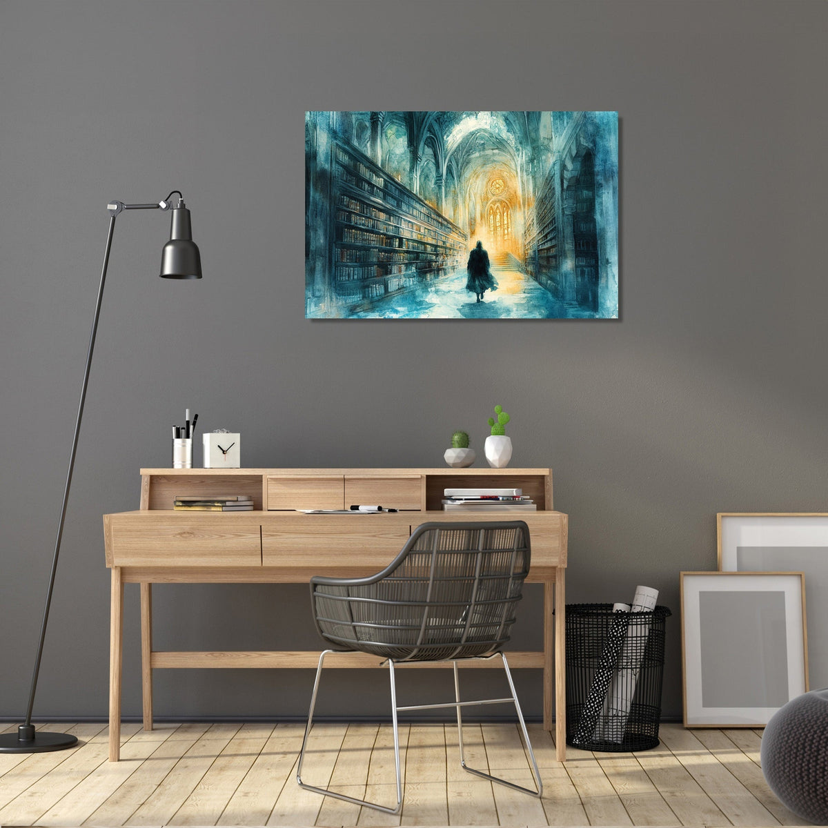 Assassin's Pursuit Library Canvas